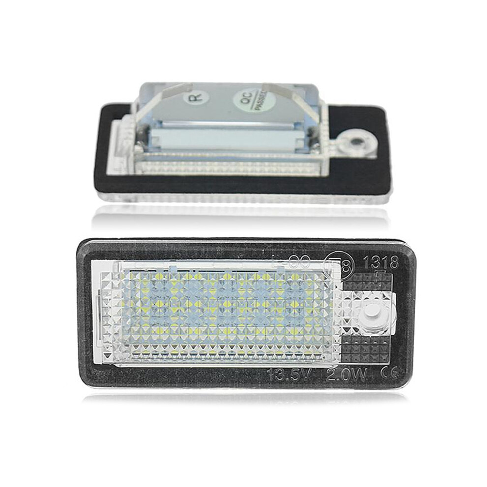 Auto Led Kentekenplaatverlichting Wit Voor - A3 S3 8P A4-image