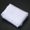 Schlichtes Chiffon-Halstuch, Kopftuch, 70 cm x 70 cm (Weiß) 5