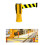 Conector de barrera para conos de plástico - Talla única, Amarillo 4