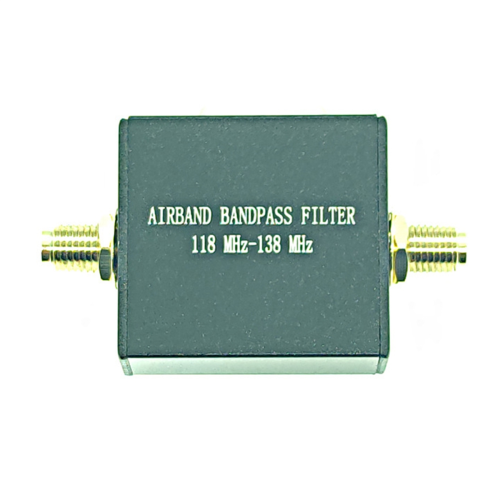 118MHz-138MHz luftbandsbandpassfilter BPF endast för RX