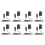 -Akumulator E8 do lustrzanek cyfrowych 550D 600D 650D 700D 1