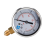 Μανόμετρο χαμηλής πίεσης 0-1Bar 0- 15PSI 1/4 ίντσας 68mm Dial 4