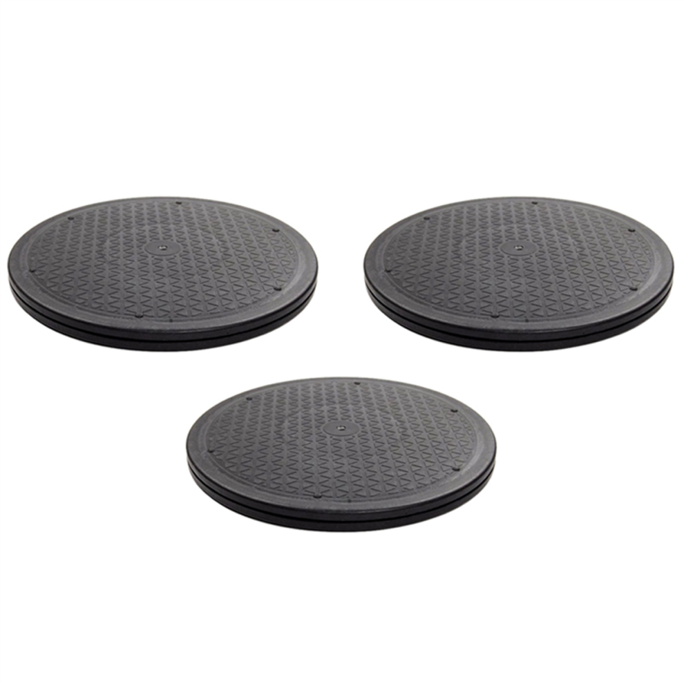 Supporto Girevole Da 12 Pollici Con Cuscinetti A Sfera In Acciaio Per Monitor E Tv-image