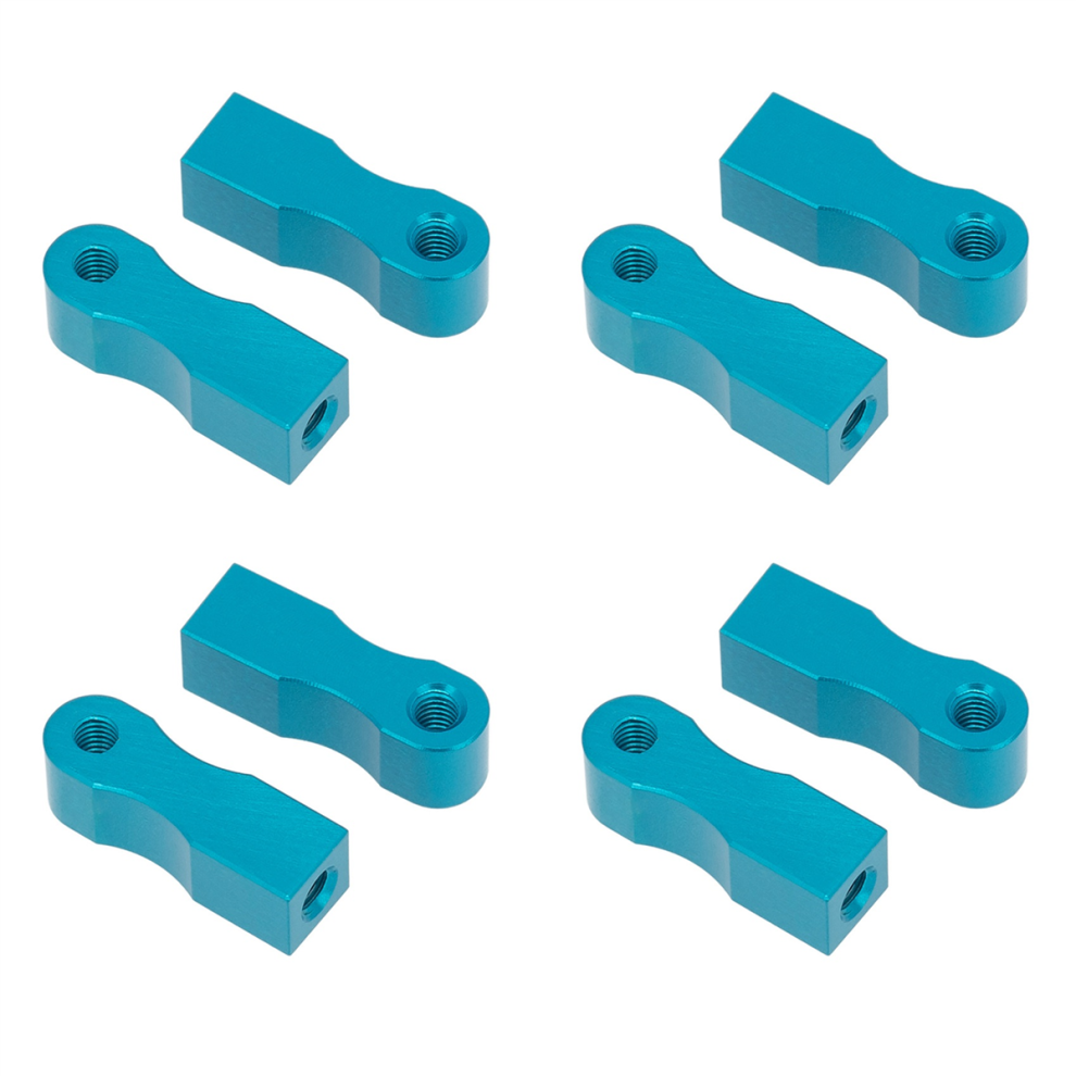 2 Stuks Metalen Servobevestigingsbeugel Voor TT01 1/10 Rc-Auto-image