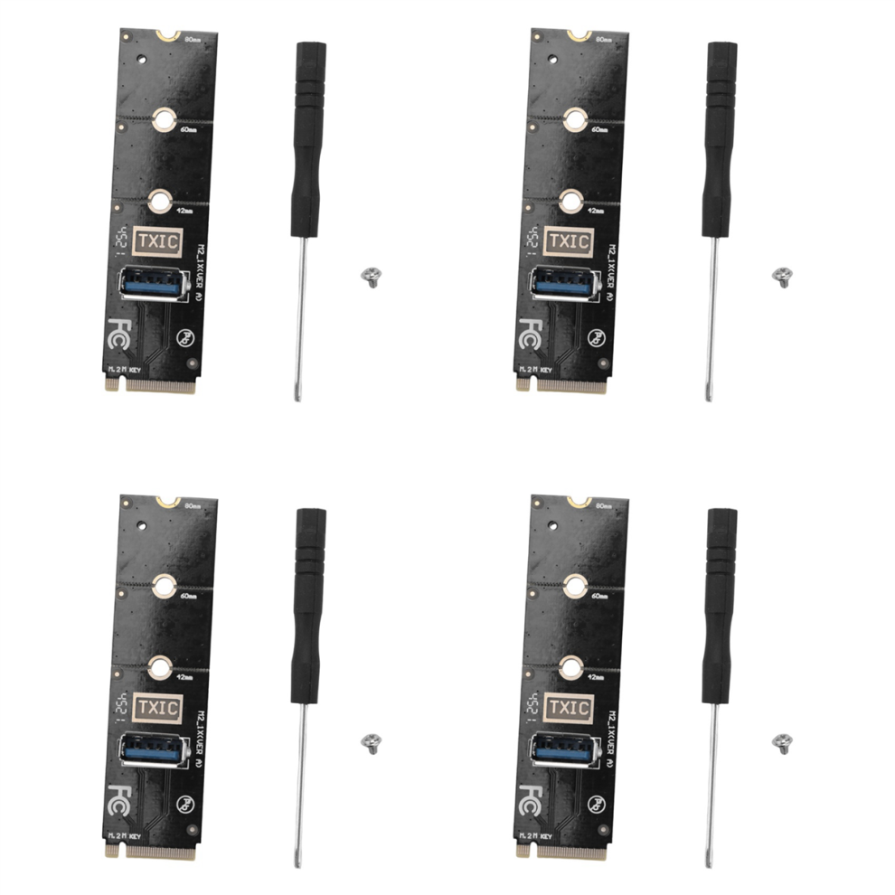 Tarjeta Adaptadora De Ranura M.2 A PCI-E X16 (Tarjeta Elevadora Ngff Para MineríA)-image