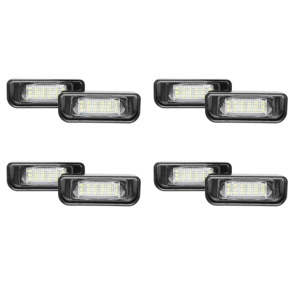 2 Stuks Kentekenplaatverlichting Voor W220 S-Klasse 1999-2005-image