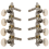 Machines Tuners Pegs Tuning Key with Pearl Knobs 4L+4R for Mandolin 3