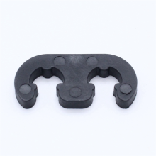 7mm 8mm plastikowe separatory przewodów świec zapłonowych, czarne