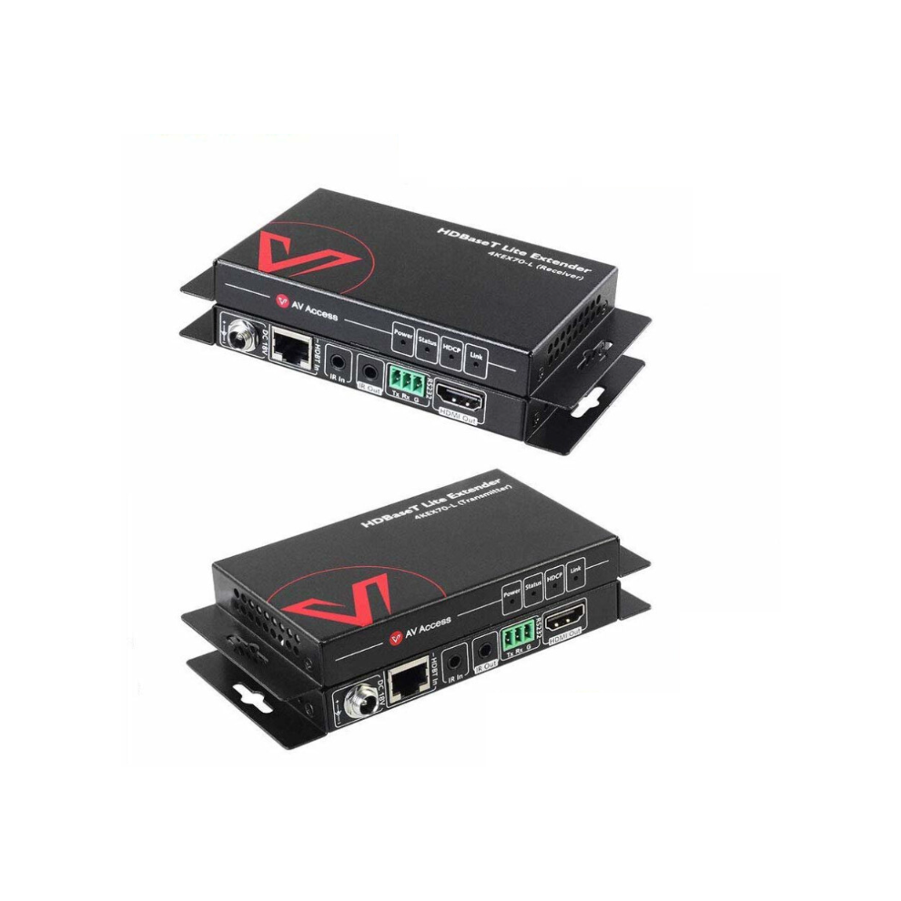 Hdmi Extender (Hdbaset) Two-Way Poe, Uncompressed 4Kx2k@60Hz Over Single Cat5e / Cat6 / Cat7, Hdr & Dobly Vision+Hdcp2.2+Bidirectional Ir+Rs232... 667673853410