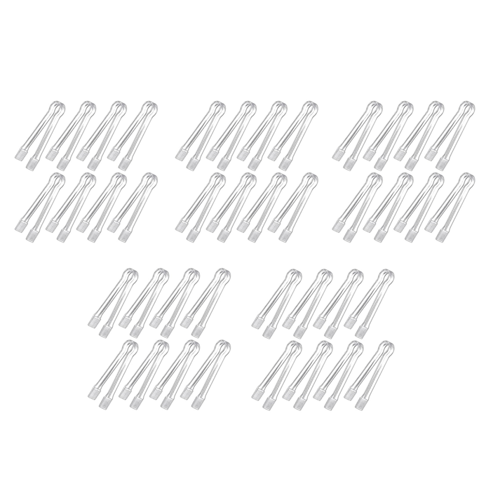 8 Pezzi Di Pinze Da Portata In Plastica Per Buffet, Mini Pinze Per Utensili Da Portata