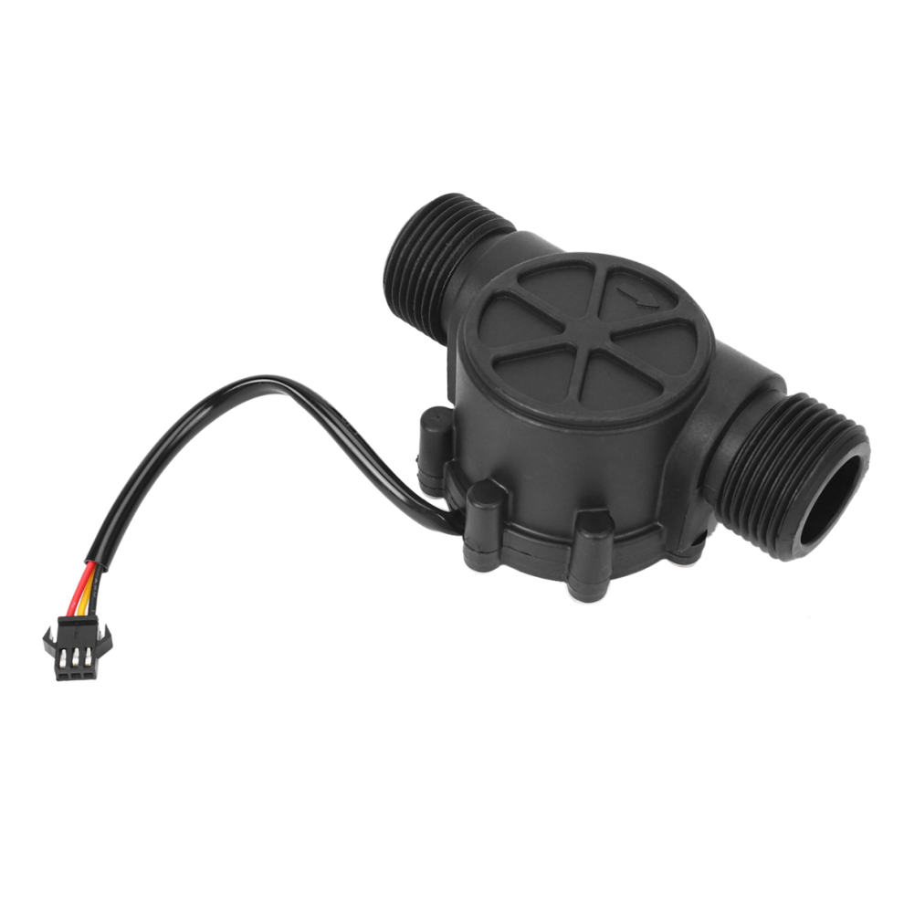Wanjorlay 2 PièCe Capteur de DéBit D' DN25 DC3.5-24V 1 Pouce 2-100L / Min Hall DéBitmèTre Pompe