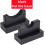 Baseball Bat Stand, Soft Lining Holder for Space Saving Display, Multifunctional Black Bat Rack for Bookshelf Organization 4