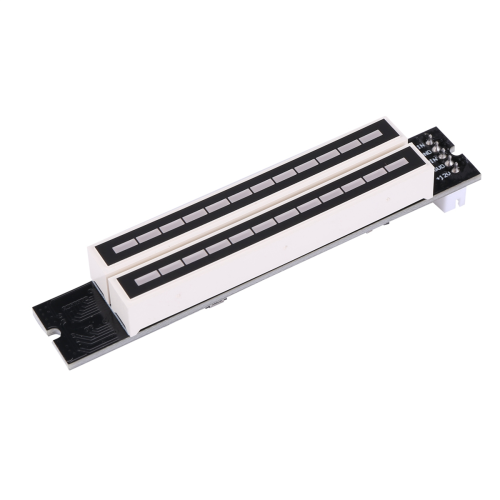 Dual 12 Music Level Indicator LED Spectrum VU Meter Amplifier() 2