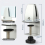 2 Pcs Office Desk Divider Clamp Privacy Screen Clip Holder -Silver 3