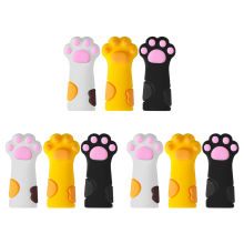 3 peças de capa para alicate de cutícula de unha, ferramentas de pedicure, pinças, tampa