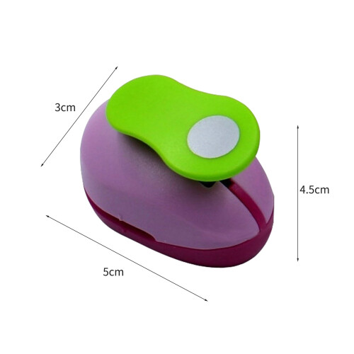 Versatile 9-75mm Circle Punch Set for Crafting Card Making Scrapbooking 1