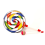 Orff Instruments Lollipop Drums 6/8/10 Inch Drie Maten Handtrommel 6