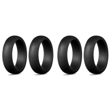5,7 mm Beliebt für Männer Frauen Silikon Cool Ringe 8