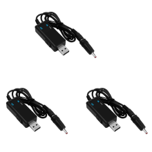 Conversor USB Boost Cabo Conversor USB Step-Up, 1 Suporte 1