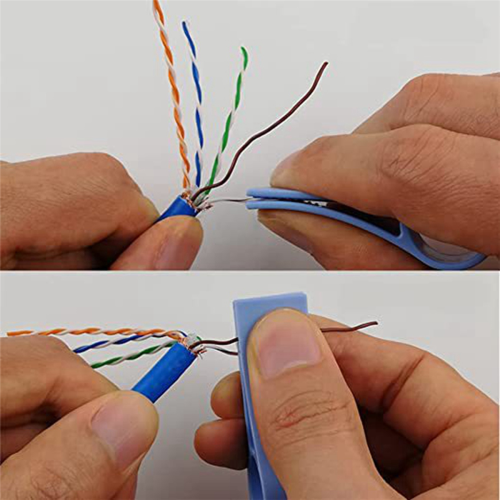 Ισιωτικό καλωδίων για καλώδια CAT5/CAT5E/CAT6, εργαλεία διαχωρισμού ζευγών 3 τεμαχίων 2