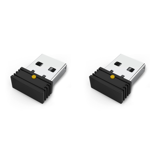 Giecy Mouse Jiggler Ultra Slim Inrilevabile con Timer Intervalle Spostamento di movimento del mouse automaticamente, senza driver per PC e Mac(bianco
