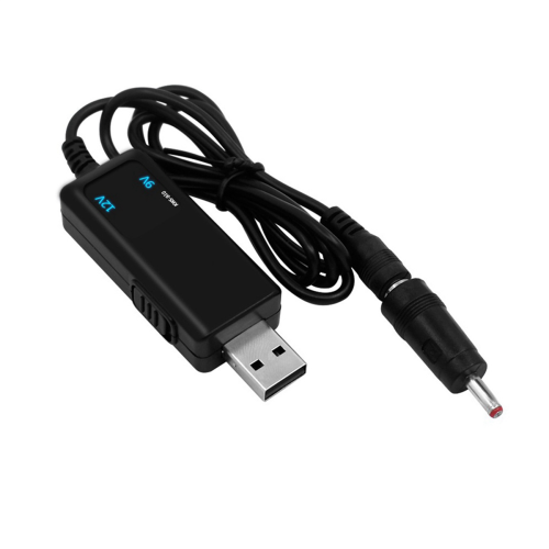 Conversor USB Boost Cabo Conversor USB Step-Up, 1 Suporte 1 1