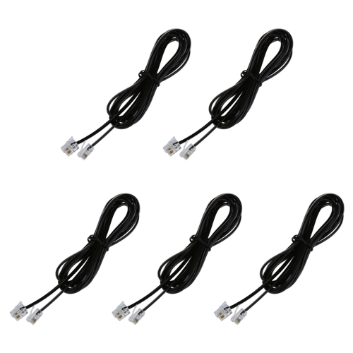 RJ11 6P4C Cable Cordon de Telephone ADSL Modem 2 Metres
