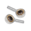 2 x M10 x 1,5 Rosca direita de junta de haste macho de 10 mm 2