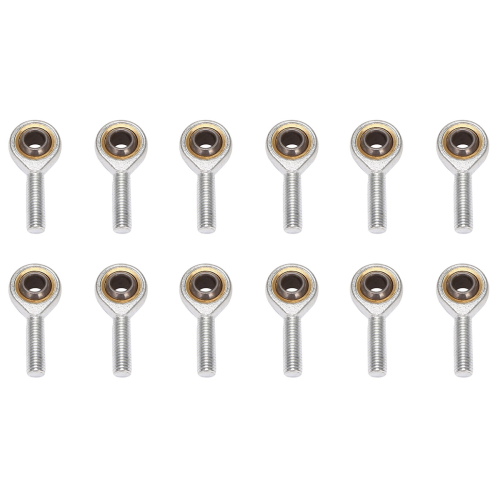 2 x M10 x 1,5 Rosca direita de junta de haste macho de 10 mm