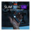 Nebo Slim Mini UV Rechargeable LED Flashlight (Black) 150 Lm 15