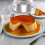 Flan Pan Form, Edelstahl Flan Form mit Deckel 3