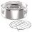 Flan Pan Form, Edelstahl Flan Form mit Deckel 2