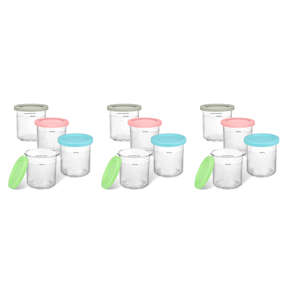 Vervangende Pinten En Deksels Voor Creami Voor NC300, NC301 (4 Stuks)-image