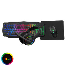 4 in 1 Gaming Combo Kit Keyboard, Mouse, Headset & Mouse Pad