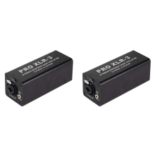PRO XLR-3 Stereo Ground Loop Isolator 3.5 6.35 XLR Audio voor PC