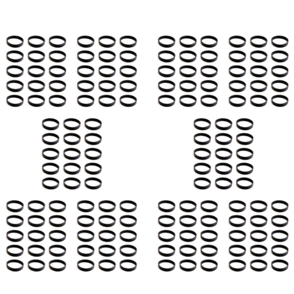 15X Bracciale Armreif Kautschuk Sport Nero Fascia Da 12 Mm Top-image