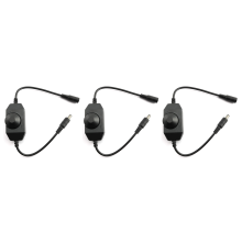 DC 12V-24V 6A Dimmerschakelaar, voor LED-lichtslang 3528,5050,5630 (zwart)