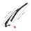 Kit de limpador de para-brisa manual UTV 350X400MM de 15,7 polegadas 6