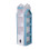 Living And Home (White+Blue) 5-Tier Castle Kids Rotating Bookshelf 4
