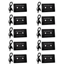Universell kassett Bluetooth 5.0-ljudadapter för bilband, AUX-stereo
