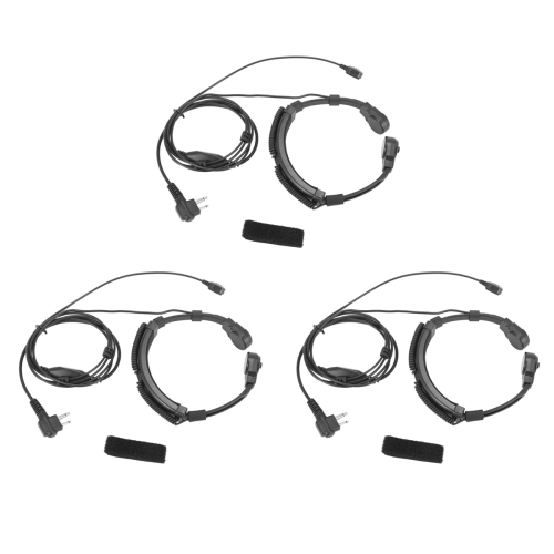 Kehlkopfmikrofon Miniphone Akustik-Headset für Funkgeräte