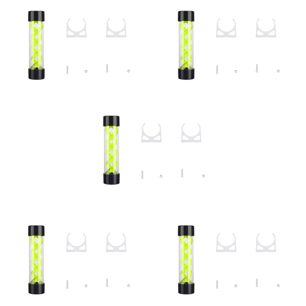 200 Mm Waterkoeling Pc-Watertank Met G1/4-Schroefdraad Voor Koeler (Groen)-image