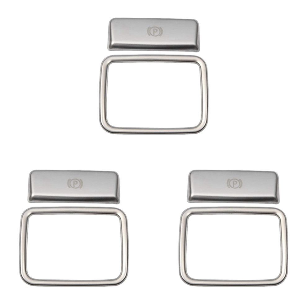 Adesivo Per Freno A Mano Per Parcheggio Auto, Pulsante P, Interruttore Del Freno, Cornice Di Copertura