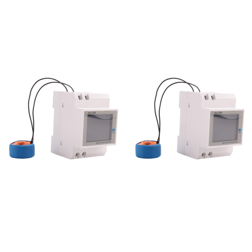 Ψηφιακό Μονό Ρεύμα AC 40-300V 100A Din Rail 6 σε 1 Μετρητής 110V (Εξωτερικός CT)