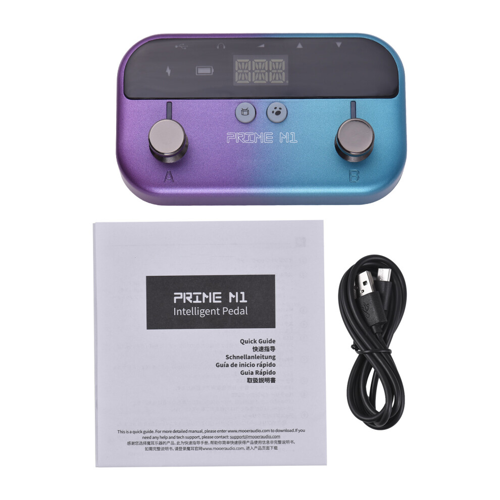 MOOER Multi Effects Processor Portable Guitar Bass