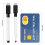 48Pack Whiteboard Markers Dry Erase Marker with Eraser Cap Black 4
