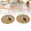 1 Pair 14 Inch Drum Cymbals with Straps Alloy 14