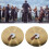 1 Pair 14 Inch Drum Cymbals with Straps Alloy 12