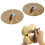1 Pair 14 Inch Drum Cymbals with Straps Alloy 11