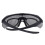 Impact Goggles UV400 transparente gelbe Linsen 12